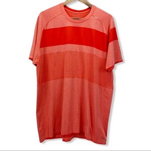 Lululemon Swiftly Tech Tee Orange Red Size XXL